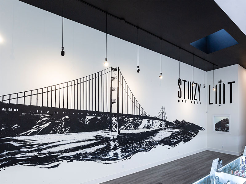 STIIIZY retail store display designed by Temeka Group