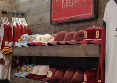 USC Team Store retail merchandise display created by Temeka Group