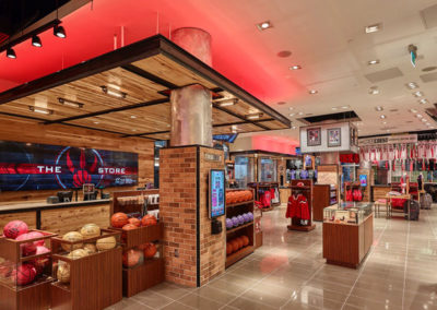 Toronto Raptors team store designed by Temeka Group